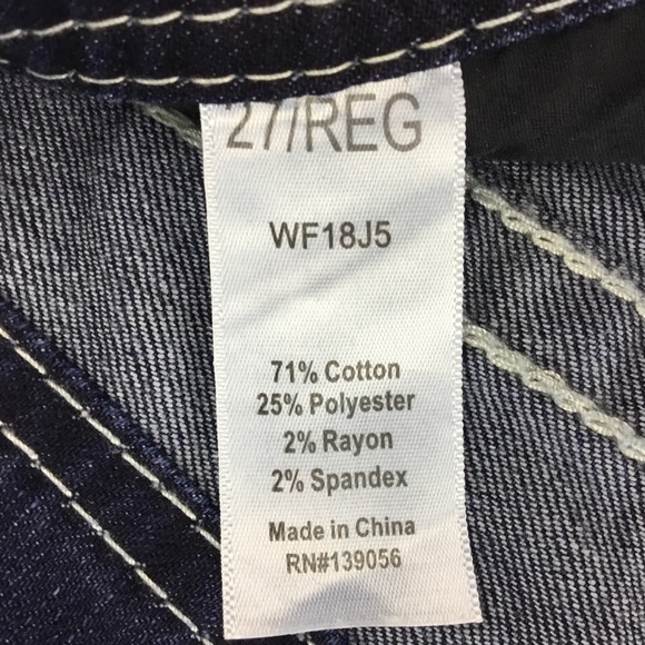 Shyanne Bootcut Low Rise Thick Stitching Sz.28X42 - Picture 8 of 12